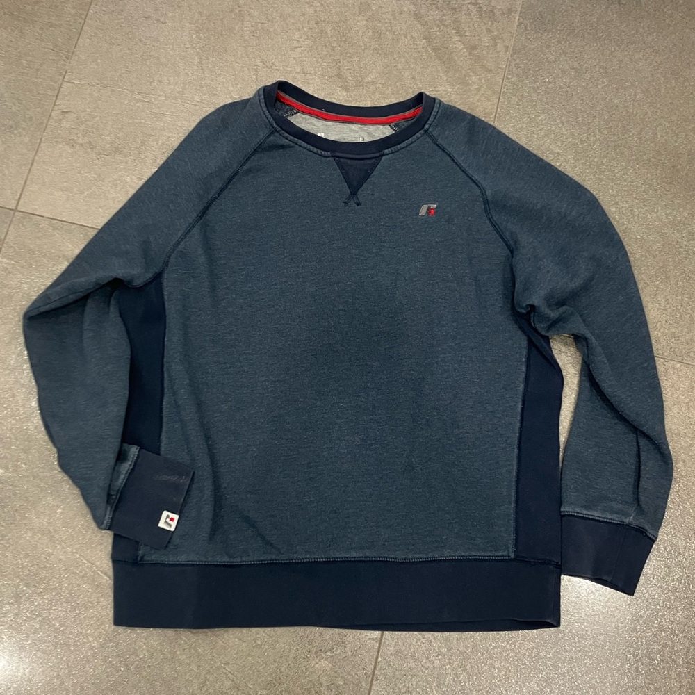 Russell Athletic Dark Blue Crewneck Sweater